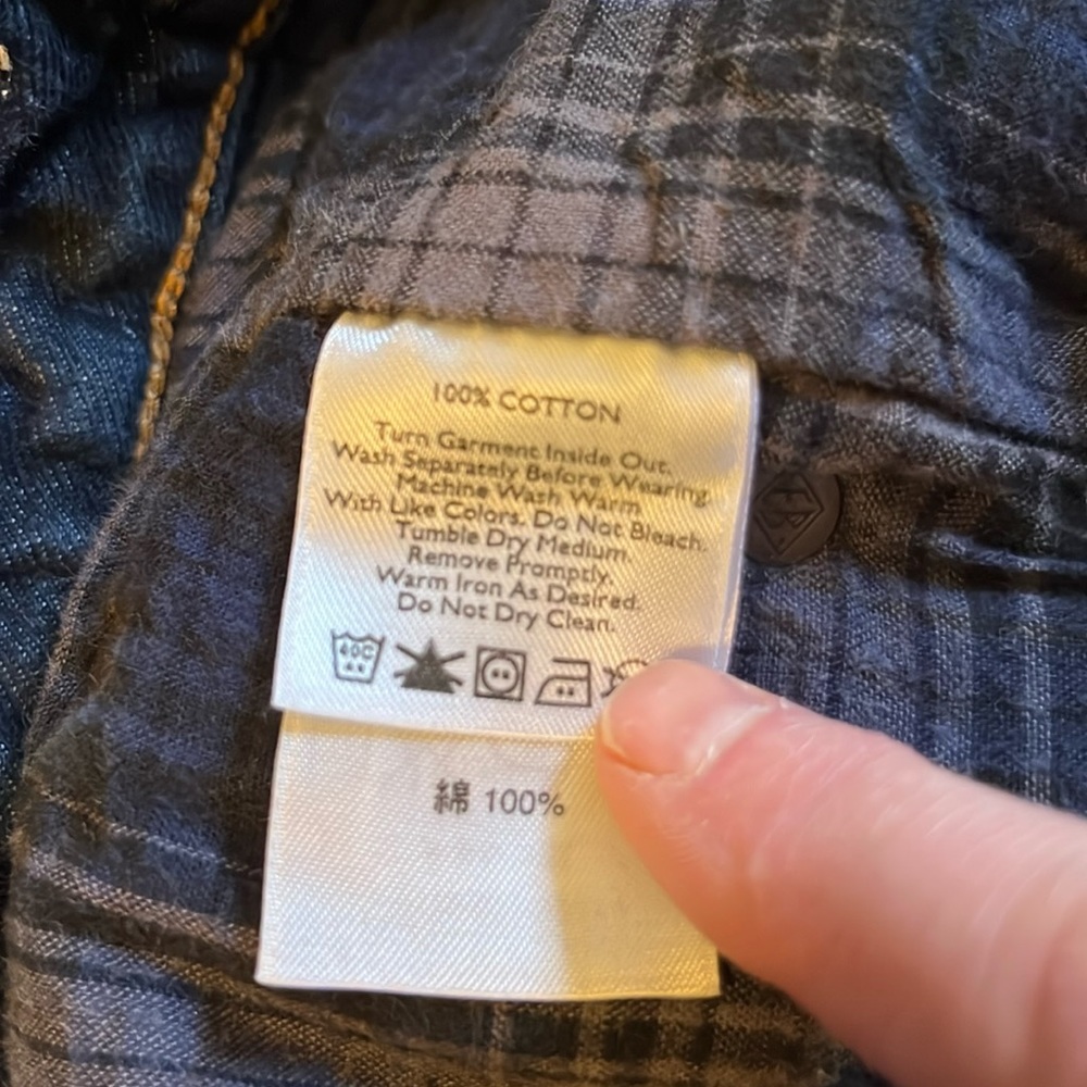 Eddie Bauer jeans flannel lined straight leg 38 x 36 tall - Picture 14 of 14